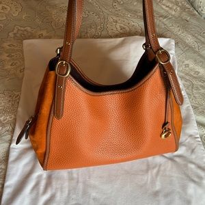 Coach Lori Shoulder Bag; Color is Brass/Canyon Multi. Carried less than 5 times.